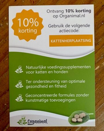 kortingscode-organimal-kattenvoorlichting